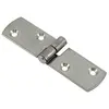 Stainless Steel Round Hinge - 75x20mm - Set of 2