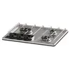 Table de cuisson encastrable à gaz Master 3 brûleurs - Sans allumeur