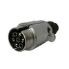 7-Pin Aluminum Male Plug - Packaged