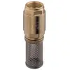 Brass Check Valve with Stainless Steel Basket
