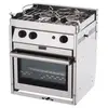 Forno a gas a due bruciatori girevoli Force 10