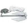 Flat Anchor Kit - 5kg with Chain & Rope