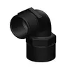 90° Elbow Fitting - 1.5'' BSP - Black