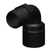 90° Elbow BSP 1'' - Black