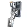 HB Motor Chair - Stainless Steel, Grey ABS