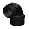 90° Elbow Connector - 2'' BSP - Black