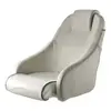 King Seat - White/Blue Trim, Stand-Up Pilot, No Base