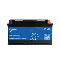 Ultimatron LiFePO4 Lithium Battery 12.8V 100Ah With Bluetooth And Smart BMS Integrated And Heater