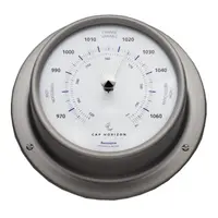 Satin Stainless Steel Barometer - 110mm