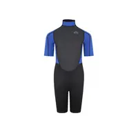 Storm 2.8 Child Short Wetsuit - Black/blue - XXL