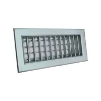 Anodized Aluminum Supply Air Grille - 200x100mm