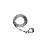 Winch Cable & Hook - 5mm - 6m