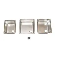 Stainless steel sinks 320x260x150mm
