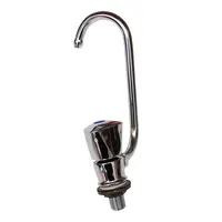 Lowering chromed brass tap