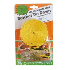 Ratchet Tie Down - 454cm, Width, mm: 25