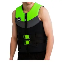 Neoprene Life Vest for Men - Lime Green - L, Clothing size: L, Color: Green