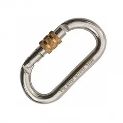 Oval carabiner