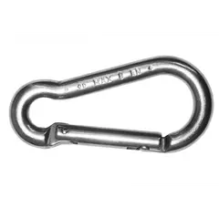 AISI 316 Kong Carabiner with Asymmetric Opening - diameter 10mm, Diameter, mm: 10