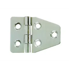 Mirror polished S.S. hinge - 55x40mm