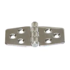 Mirror Polished S.S. Hinge - 76x40mm, Model: Standart