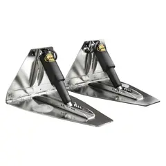 High Performance Trim Tab Kit with Single Actuator - 457x305mm