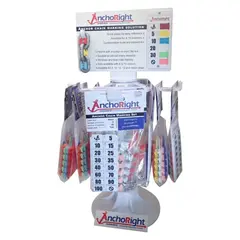 Display Stand with 12 Chain Markers Packs
