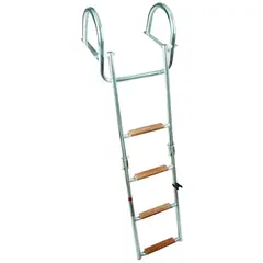 Folding Ladder - 4 Steps, Length, mm: 1150