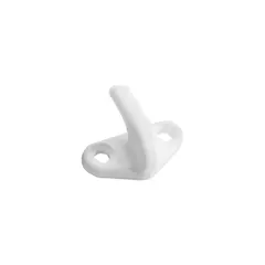 White Nylon Hook, Color: White