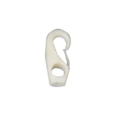 White Snap Hook diameter 6mm, Color: White, Diameter, mm: 6