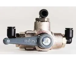 3 way production valve (Including 3 manual connecting elbows) SPLASH