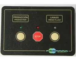 Remote control panel for SPLASH-30 and WATER-PRO