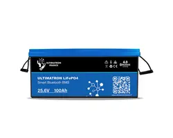 Ultimatron LiFePO4 Lithium Battery 25.6V 100Ah With Bluetooth And Smart BMS Integrated