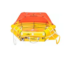 Liferaft Transocean ISO 9650 in Canister - 10P - Emergency pack >24h, Persons: 10, Package: Container