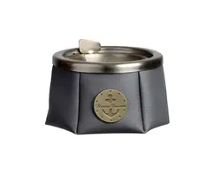 Windproof anthracite ashtray
