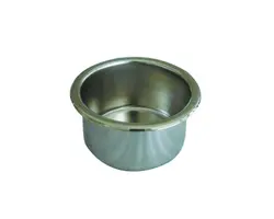 Recessed Stainless Steel Glass/Can Holder