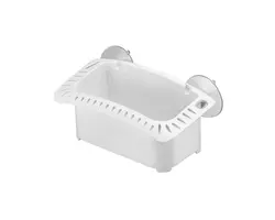 White Plastic Storage Box - 238mm