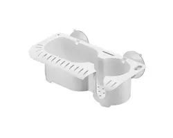 White Plastic Storage Box - 294mm