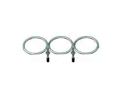 Stainless Steel Cup Holder - 3 Rings, Model: 3 Rings