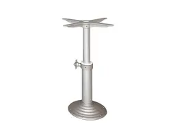 Telescopic Table Pedestal - 550/780mm - Gas Spring
