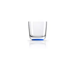 Low Whisky Tumbler - Blue Klein Line