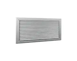 Anodized Aluminum Return Air Grille - 300x200mm