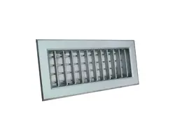 Anodized Aluminum Supply Air Grille - 200x100mm