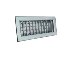 Anodized Aluminum Supply Air Grille - 250x100mm