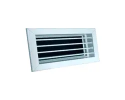 White Aluminum Supply Air Grille - 100x100mm
