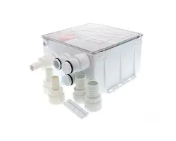 Gray Water Tank 98B-12V with Immersion Pump, Voltage, V DC: 12