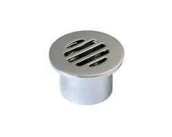 Stainless steel discharge strainer - 85mm