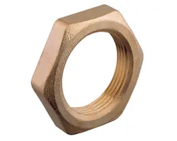 Brass nut for fittings 3/4