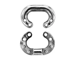 Stainless Steel Chain Quick Link with Pins - 10mm