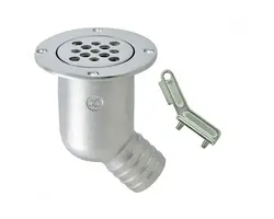 Stainless steel discharge strainer - 91mm