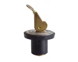 Brass-rubber expanding drain plugs Ø 15.9mm